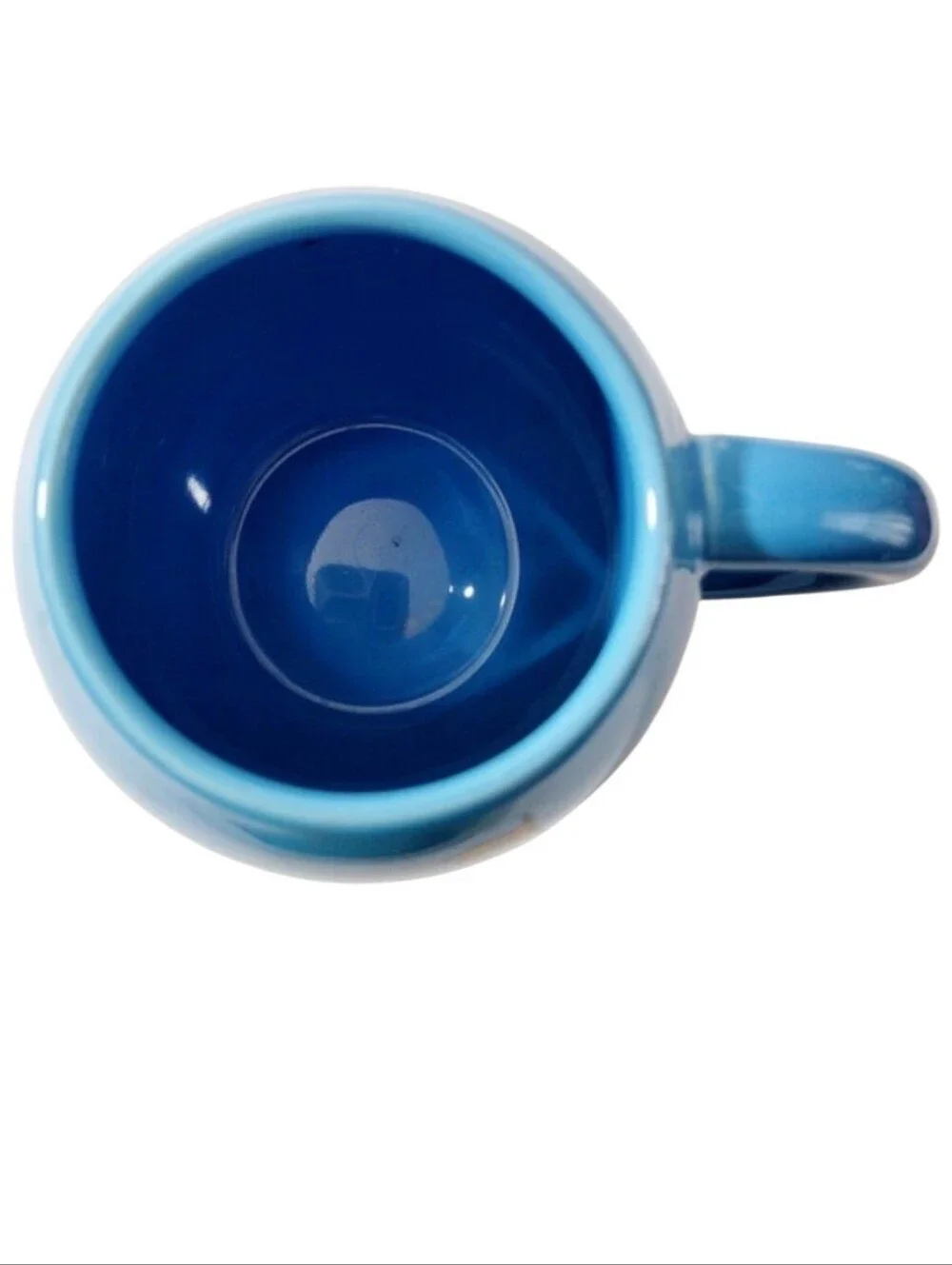 Vandor Dr. Seuss Oh The Places  Blue Oval Ceramic Mug